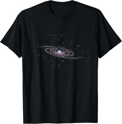 Astrophysics Lover Astronomy Eclipse Astronomer Stars Galaxy Gift Unisex T-Shirt
