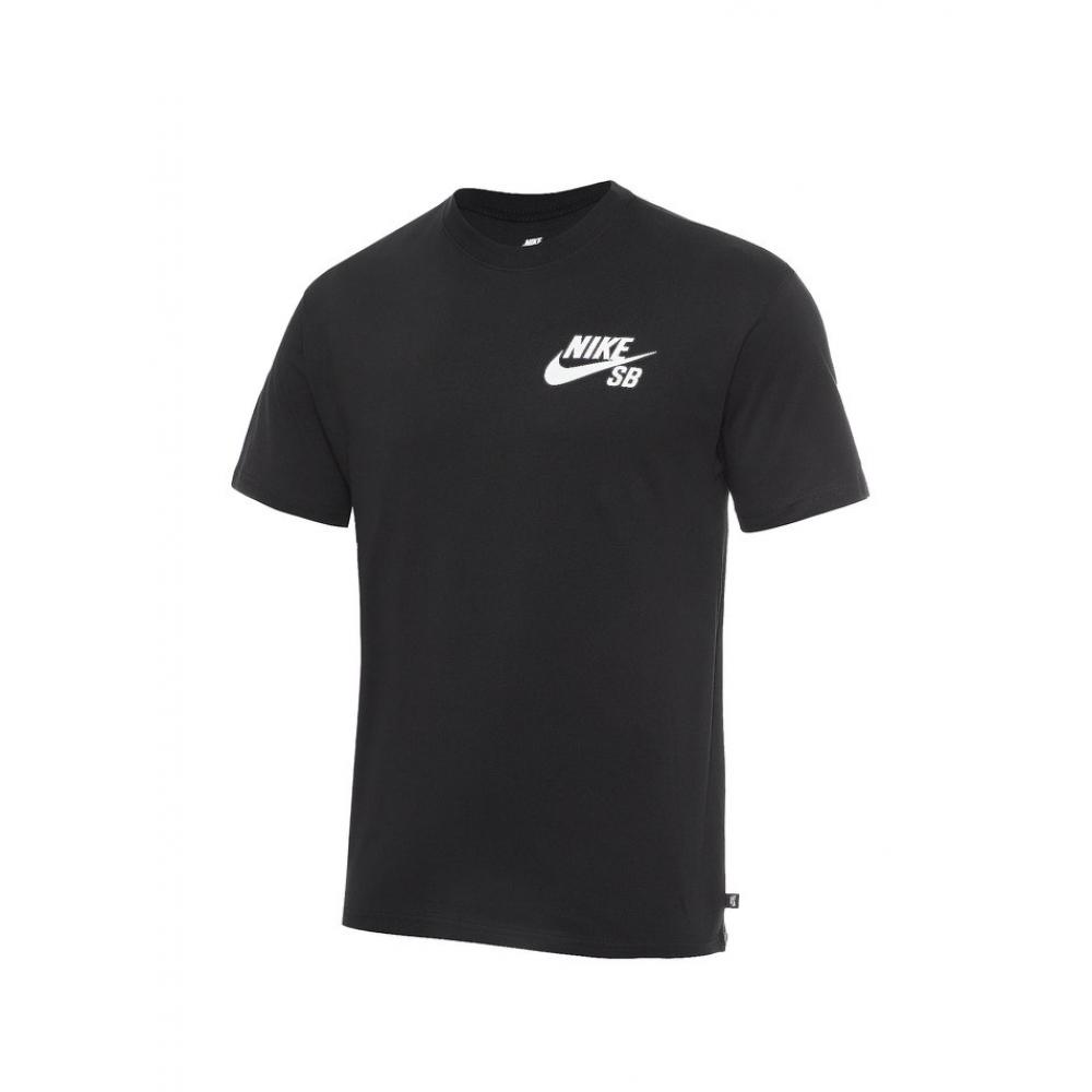 

Nike Мужская футболка с коротким рукавом и логотипом Sb Dc7817 010 M