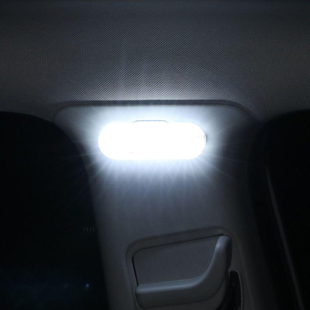 Finger Touch Sensor Car Interior Atmosphere Lights Magnetic Auto Door Light Roof Ceiling Lamp
