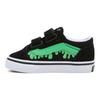 Vans Comfortable Versatile Shock Absorbing Durable Low Top Walking Shoes Baby Shoes Black VN000CPZYJ7