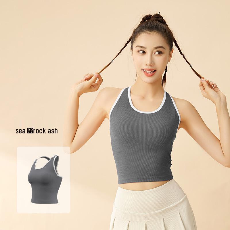 

Women s Striped Racerback Ribbed Sports Tank XXL