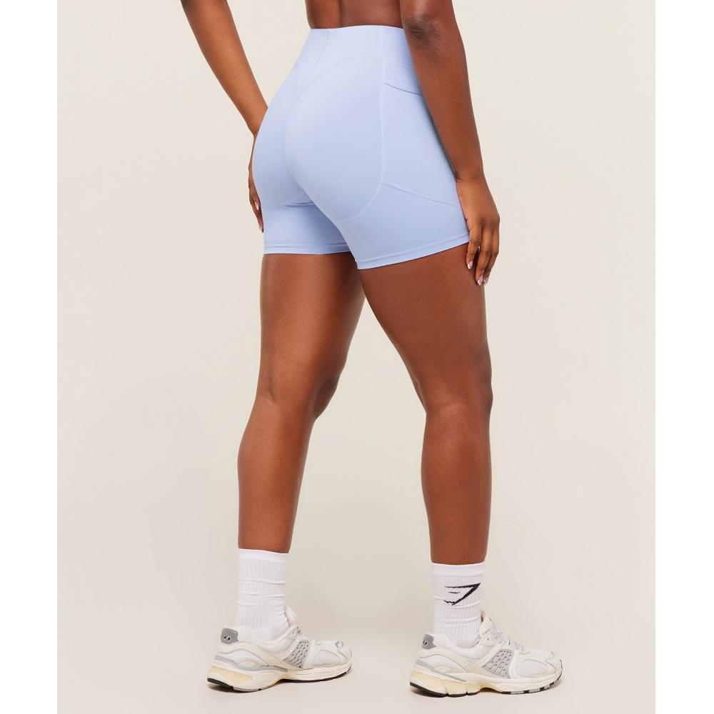 Gymshark Lifting Pocket Shorts Peri Blue B3b6k Udr2