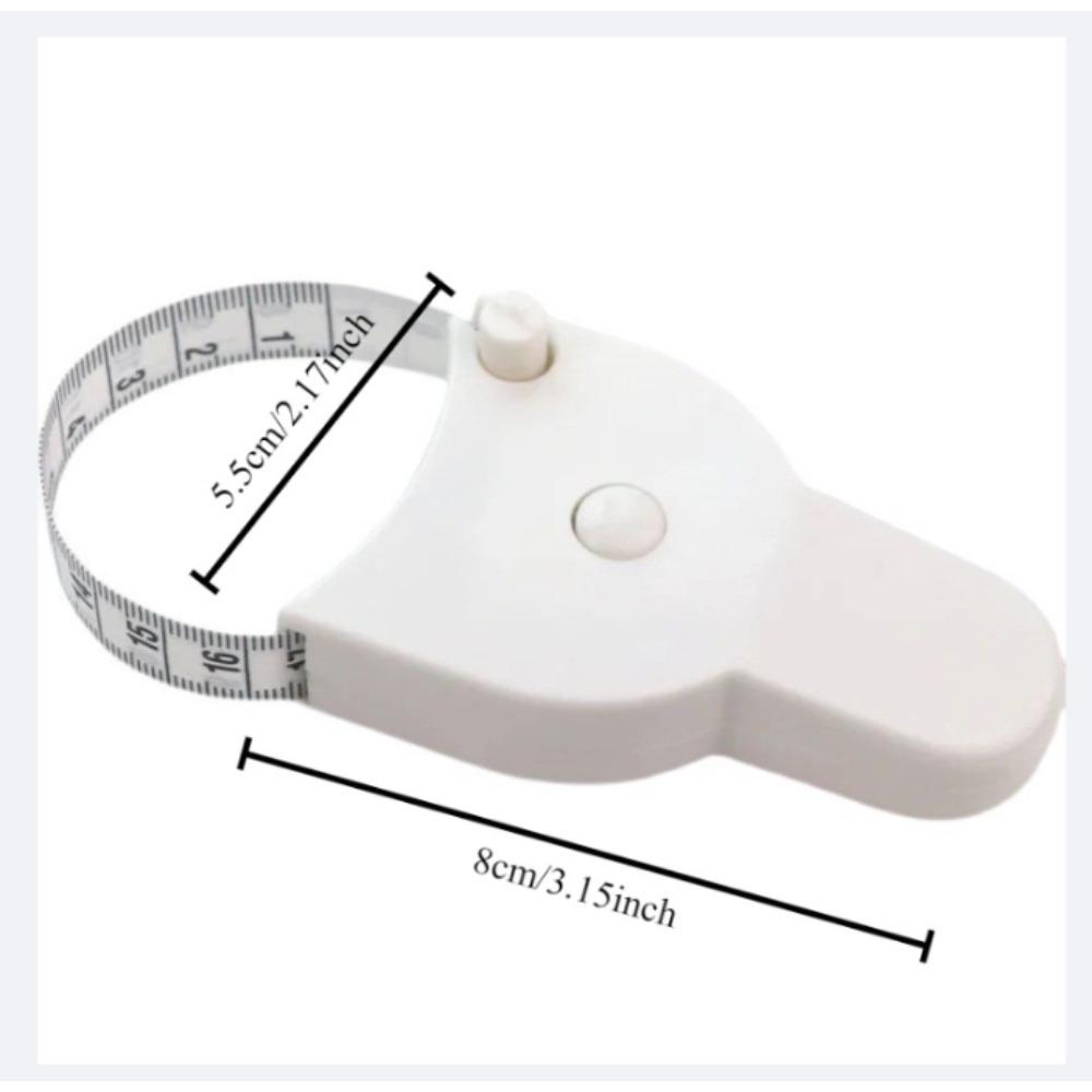Soft Fitness Tape Measure Lightweight Plastic Portable Body Circumference Ruler for Home Student Multi-Part Measurement