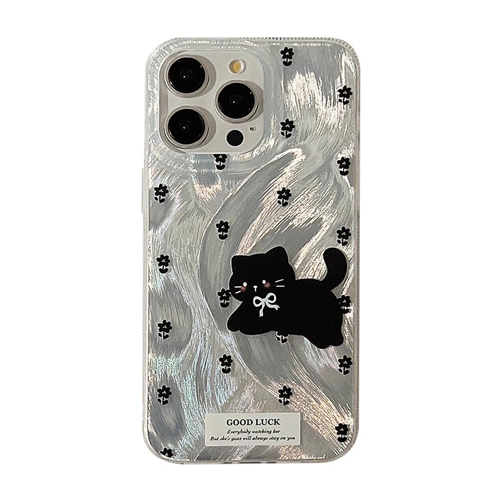 

Мультяшный Милый Чехол с Черным Котом для iPhone 17 iPhone 17 Pro Max iPhone 17 Air