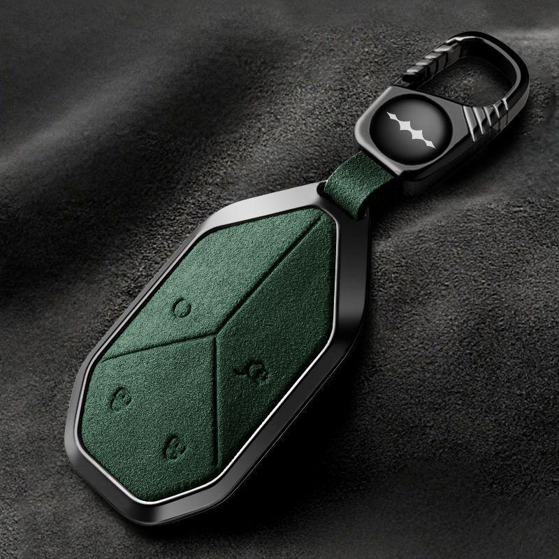 BYD Fangchengbao Key Case for Baobao 3-8, Titanium Shell with Buckle, Unisex Design