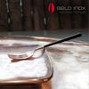 [belo Inox] Neo Black Rose Gold Cake Fork 4P Set