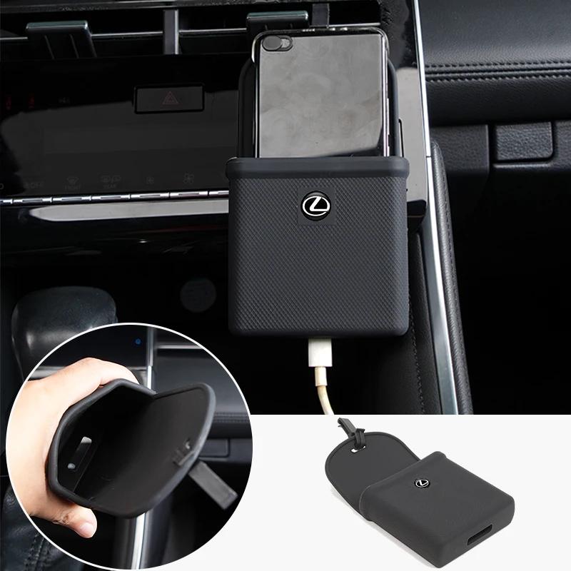 PPFX2 Car Vent Storage Box Storage Bag Tidy Organizer Phone Holder Interior For Lexus F SPORT ES ES300 GS IS GS200 LS LX570 RX300 IS25