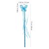 iplusmile Set of 8 Butterfly Fairy Lightweight Magic Pretend Costume Accessories Wands, 28cm, Plastic, Kids' Wands, Play, Parties,