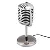 Classic Vintage Microphone Clear Sound Wired Microphone Retro Condenser Mic  Karaoke