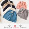 New Summer Boys Shorts Candy Color Beach Shorts for Kids Casual Elastic Waist Children Short Pants Sport Clothing Outwear