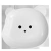 Baizi En Cartoon Bear Bone Dish and Snack Plate Set