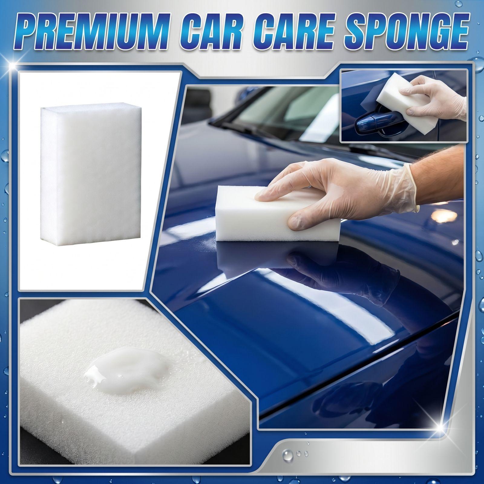 

5pc Cleaning Sponge Set Multipurpose Scrubbers for Car Kitchen Dish Shoes Household Use Durable Non-Scratch Surface Cleaning Pads One Size