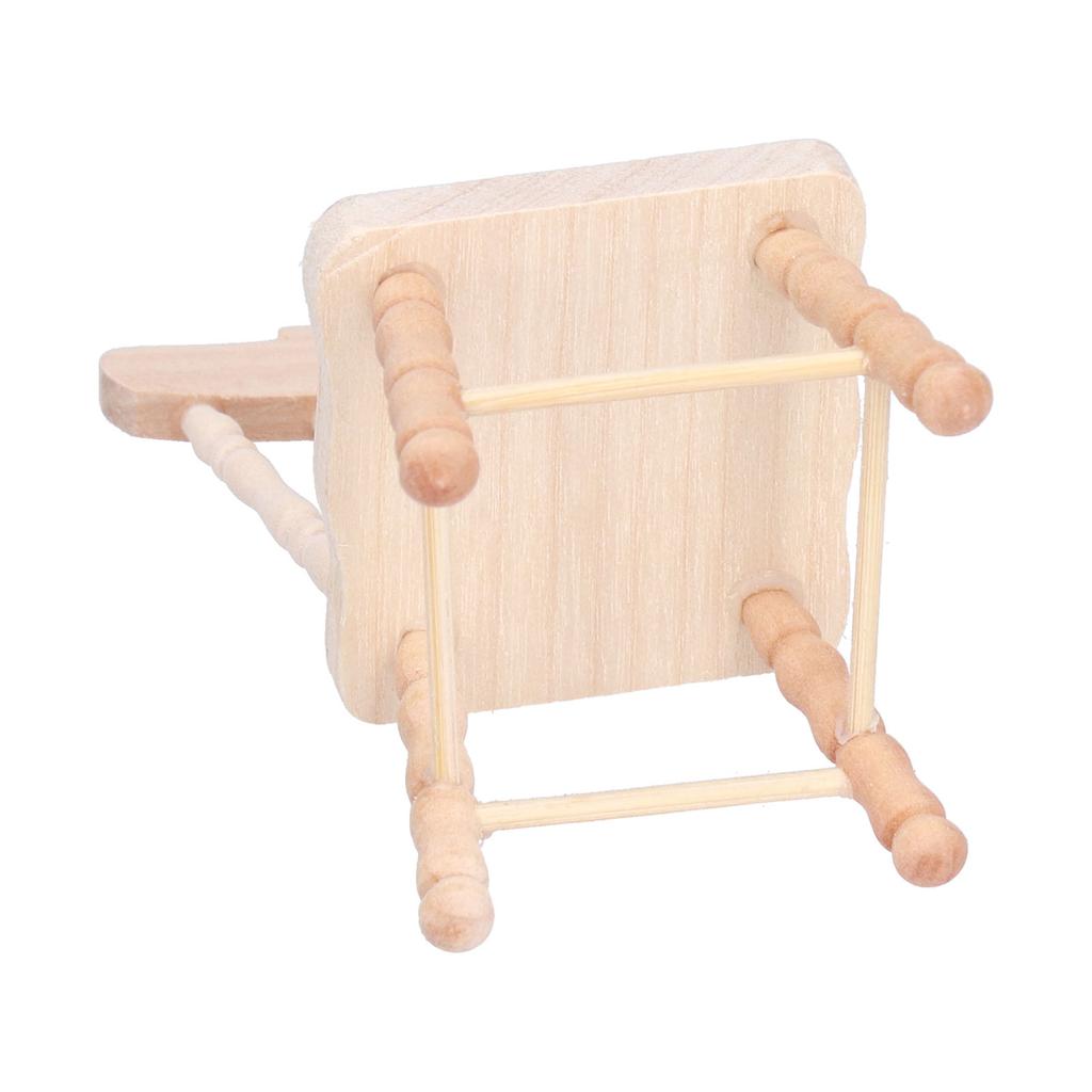1:12 Chair Miniature Furniture Doll House Decoration Model Children Play Toy