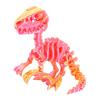3D Printed Articulated Raptor Skeleton Figurine Dinosaur Bones Poseable ModelToy For Home Office Decors and Collector