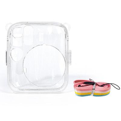 Shockproof Instant Camera Case Rainbow Strap Shoulder Bag for Fujifilm Instax Mini 13 Travel
