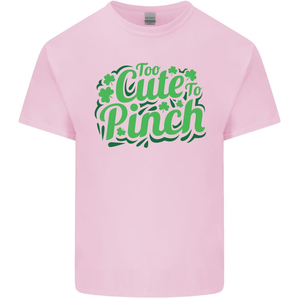 Too Cute to Pinch St Patricks Day Unisexs Light Cotton TShirt