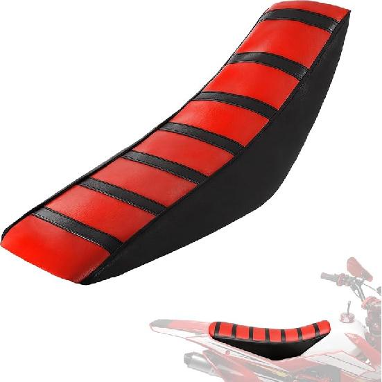 JFG Racing Dirt Bike Seat Covers, Universal Antiskid Soft Cushion Covers for Most Dirt Bike Motorcycle Yellow