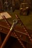 Royal Brass Handle Walking Stick – Vintage Engraved Wooden Cane Gift
