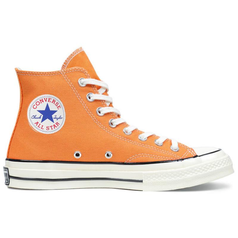 Converse 1970s All Star 70 Trendy Comfort High Top Canvas Shoes Unisex Orange 2018 New