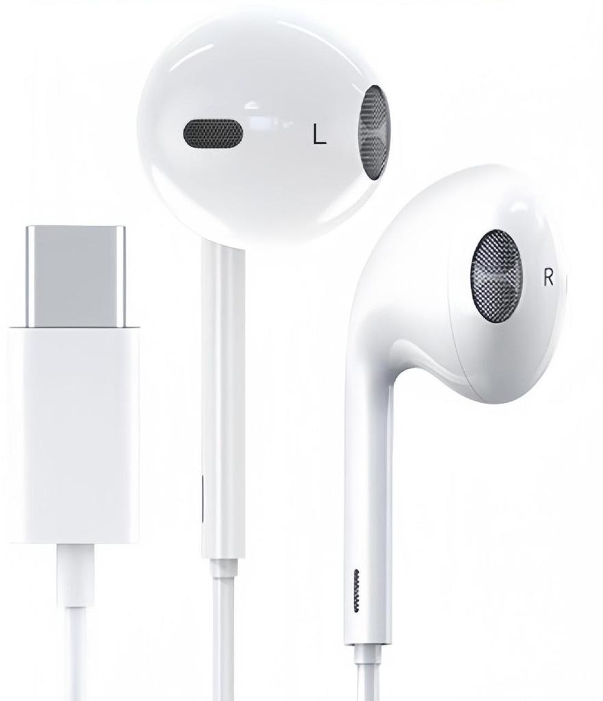 Macaron 3.5mm Wired In-Ear Headphones with Microphone & Heavy Bass