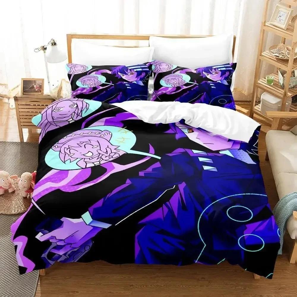 Soul Eater Bedding Set For Bedroom Soft Modern Bedspreads Comefortable Kids Duvet Cover Quilt Cover And Pillowcase