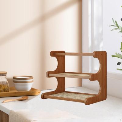 Display Riser Plant Stand Drain Rack Home Coffee Mug Holder Office Seasoning