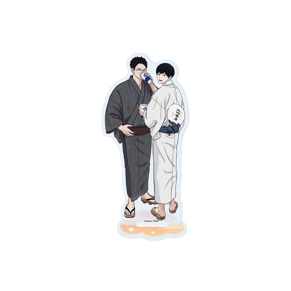 

tacocasi Sensei 01 Summer BL Fair Acrylic Stand Working Couple s Vacation [Original Illustration]