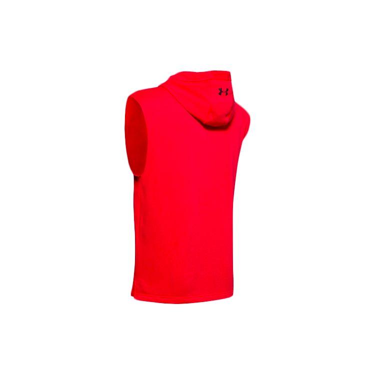 Under Armour Training Sports Hooded T-Shirt Men Tops Red 1352693-608