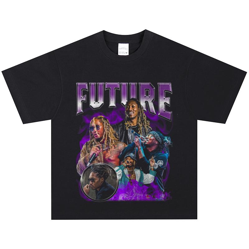 Future T-Shirt, Soft Fabric Casual Daily Wear XXL