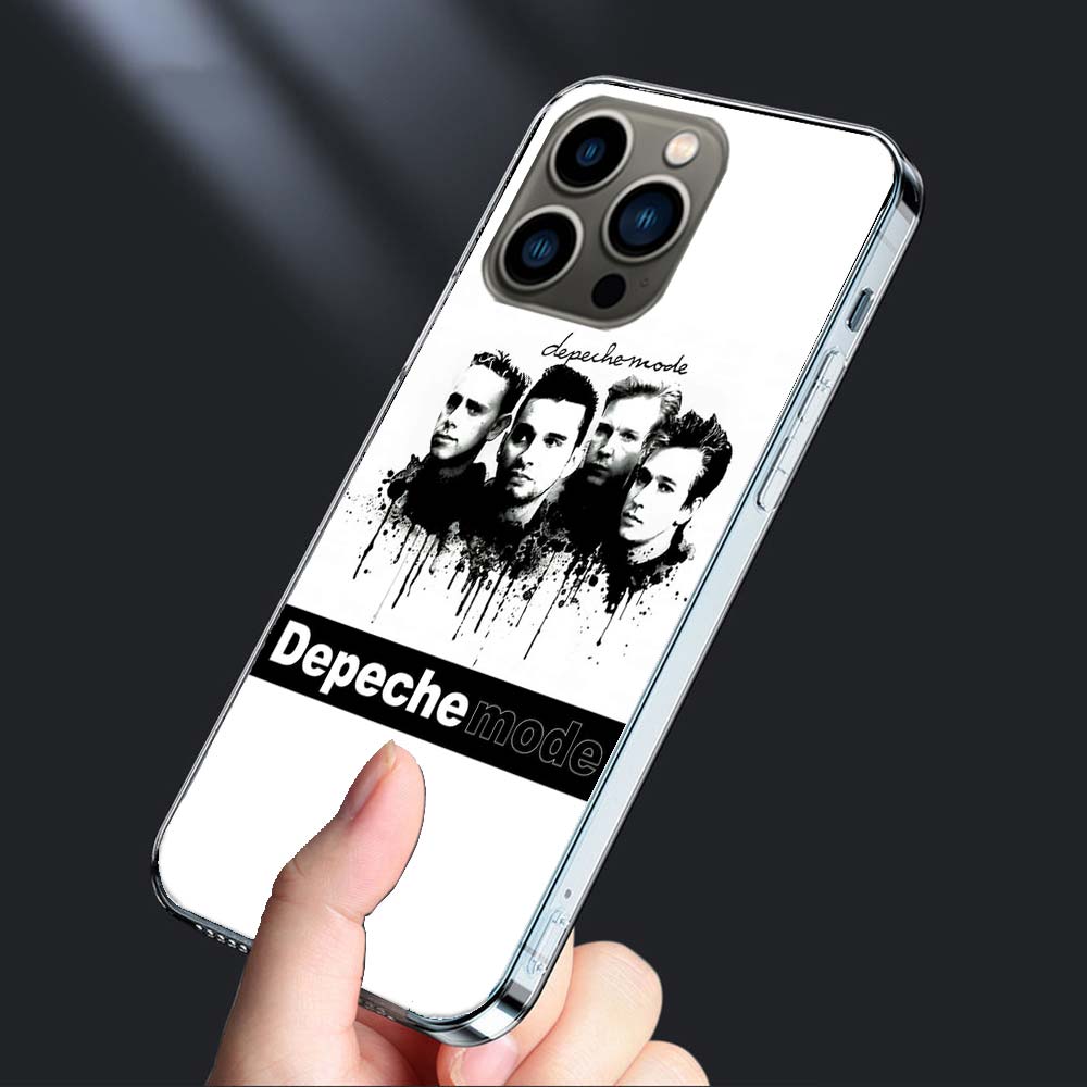 Rock Band Depeches Modes Phone Case For Iphone 16E 15 Pro 14 Plus 17E 16 17 Pro Max Air 11 12 13 Mini Shockproof Capa Cute Co