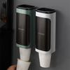 Dispensador de agua Portavasos de papel Portavasos de papel Estante para almacenar vasos Recogedor de vasos Soporte para gotero automático Organizador