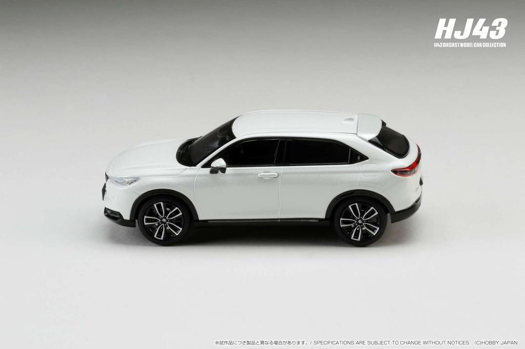 HJ43 Honda VEZEL originální volitelná výbava vozu Platinum White Pearl hotový výrobek 1/43