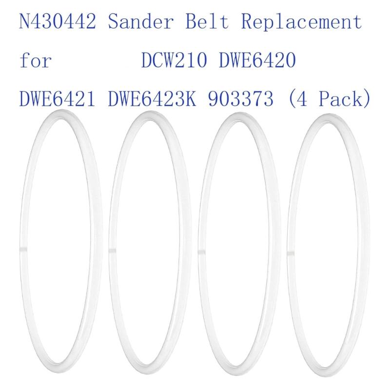 Schleifmaschine Riemen Ersatzteil N430442 Schleifband für DCW210 DWE6420 DWE6421 DWE6423K 903373 Modelle