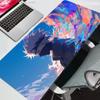 Gaming Mousepad Naruto Big Computer Gamer Mouse Pad Natural Rubber with Locking Edge Gaming Mouse Mat XXL Durable Anime