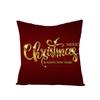 New Christmas Pillow Cover Printed Decorative Cushion Cover Home Sofa Cushion Linen Sofa Back
