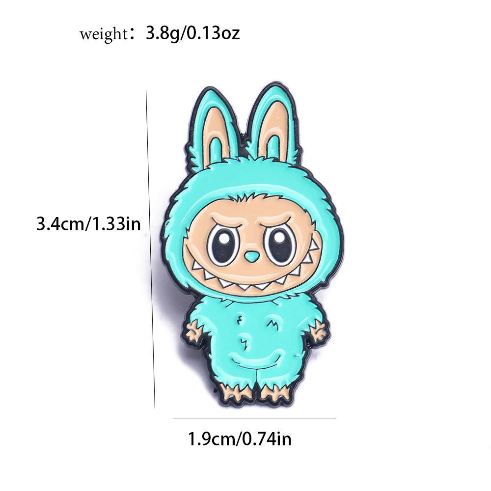 Fashion Cartoon 3d Brooch Alloy Pins Jackets And Casual Accessory Wear