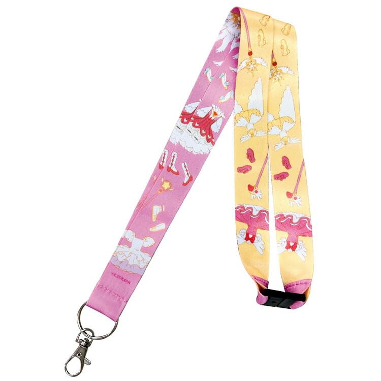

TOSHIN PACK Cardcaptor Sakura Neck Strap (Battle Costume) CA-ST002 розовый