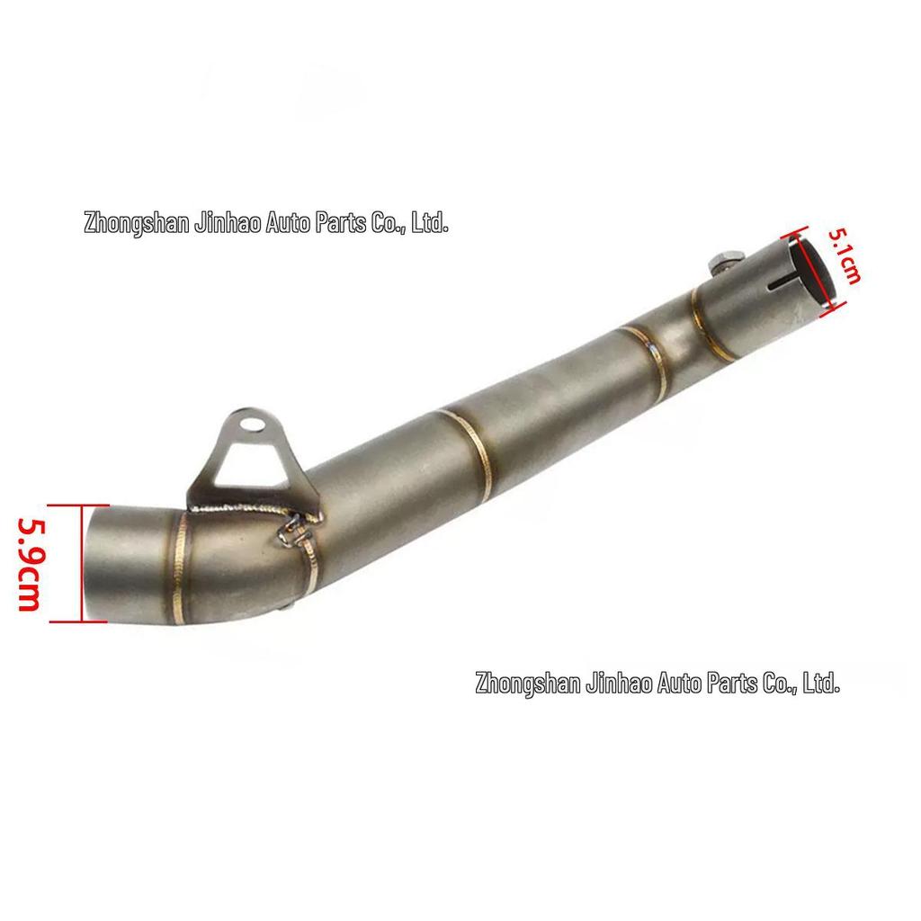 CBR1000 Stainless Steel Mid-Pipe for Motorcycle Exhaust Modification (2008-2016)