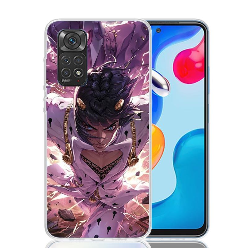 JoJo Adventure Bruno Buccellati Phone Case For Xiaomi Redmi Note 15 14 13 12S 12 Pro Plus 11S 11E 11 11T 10S 10 Art Soft Pattern
