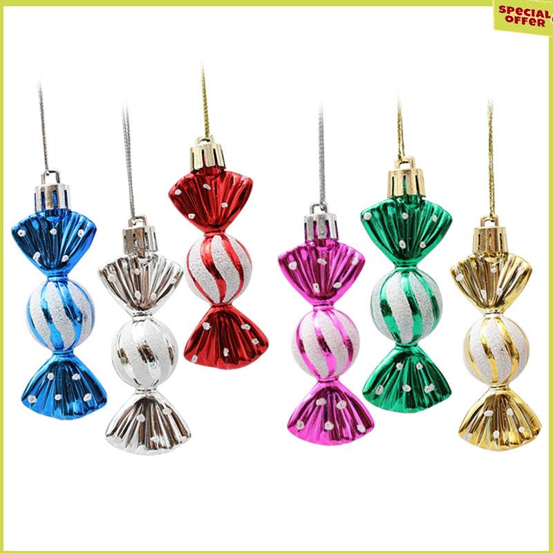 

A34R 24PCS Christmas Tree Decoration Ball Ornaments For Christmas Hanging Seasonal Decoration Holiday Decoration Durable NONE