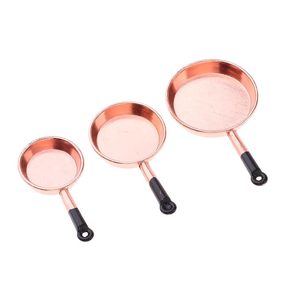 Set Miniature Pots And Pans Utensils/12 Ornaments