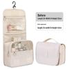 Women's Large Capacity Waterproof Travel Makeup Bag with Hook