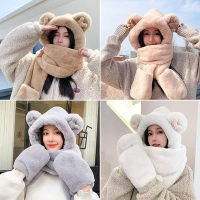 Cappelli – Set sciarpa, guanti e cappello