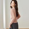 Srcr Damen 100% Wolle Jacquard Strickpullover