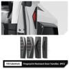 For Tesla Cybertruck 2024 2025 4Pcs Car Door Handles Anti Fingerprint Silicone Door Close Handle Protective Cover Accessories