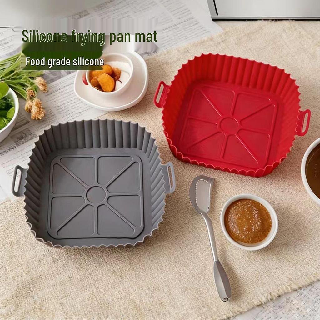 High-Temperature Resistant Silicone Air Fryer Baking Mat