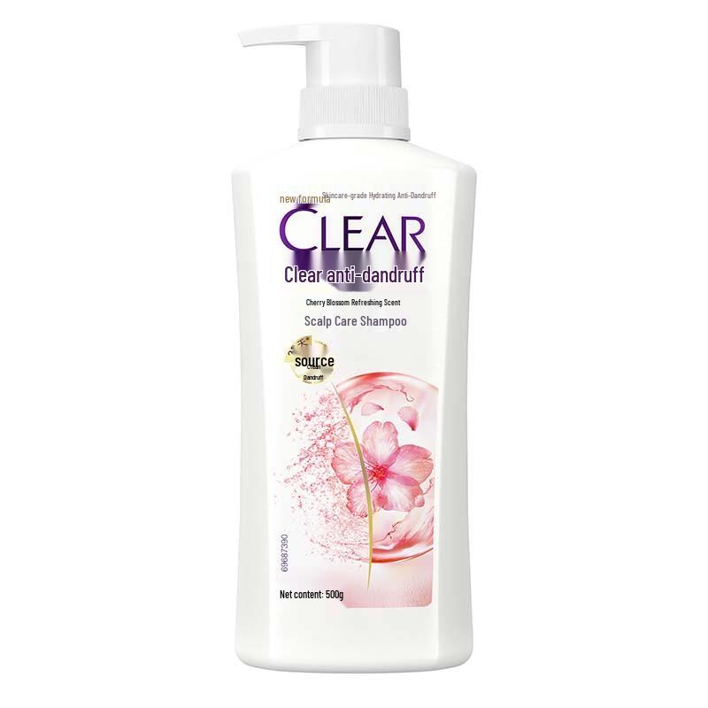 Clear Anti-Dandruff Scalp Care Shampoo - Cherry Blossom Scent