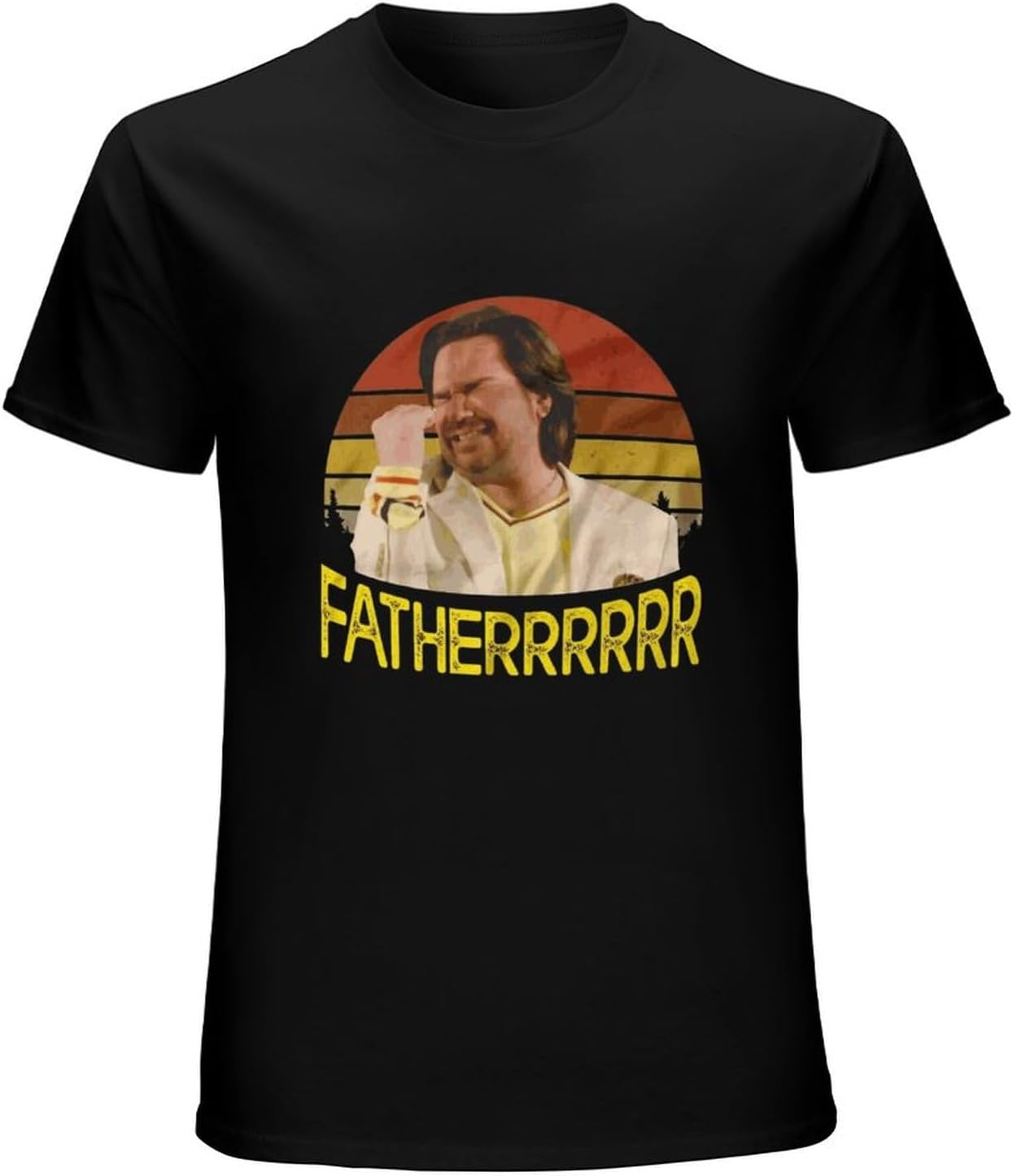 Men s Fatherrr T Shirt Unisex   The It Crowd, Funny, Father, Douglas M чёрный