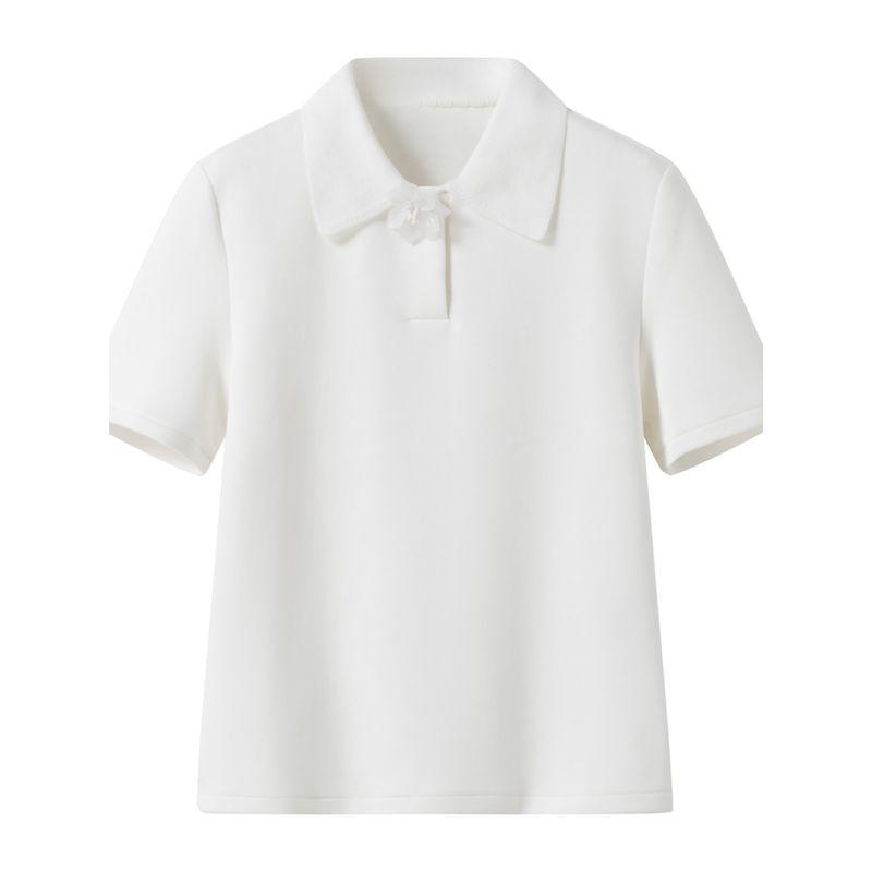 Women's New Fashion Casual Top Polo Shirt