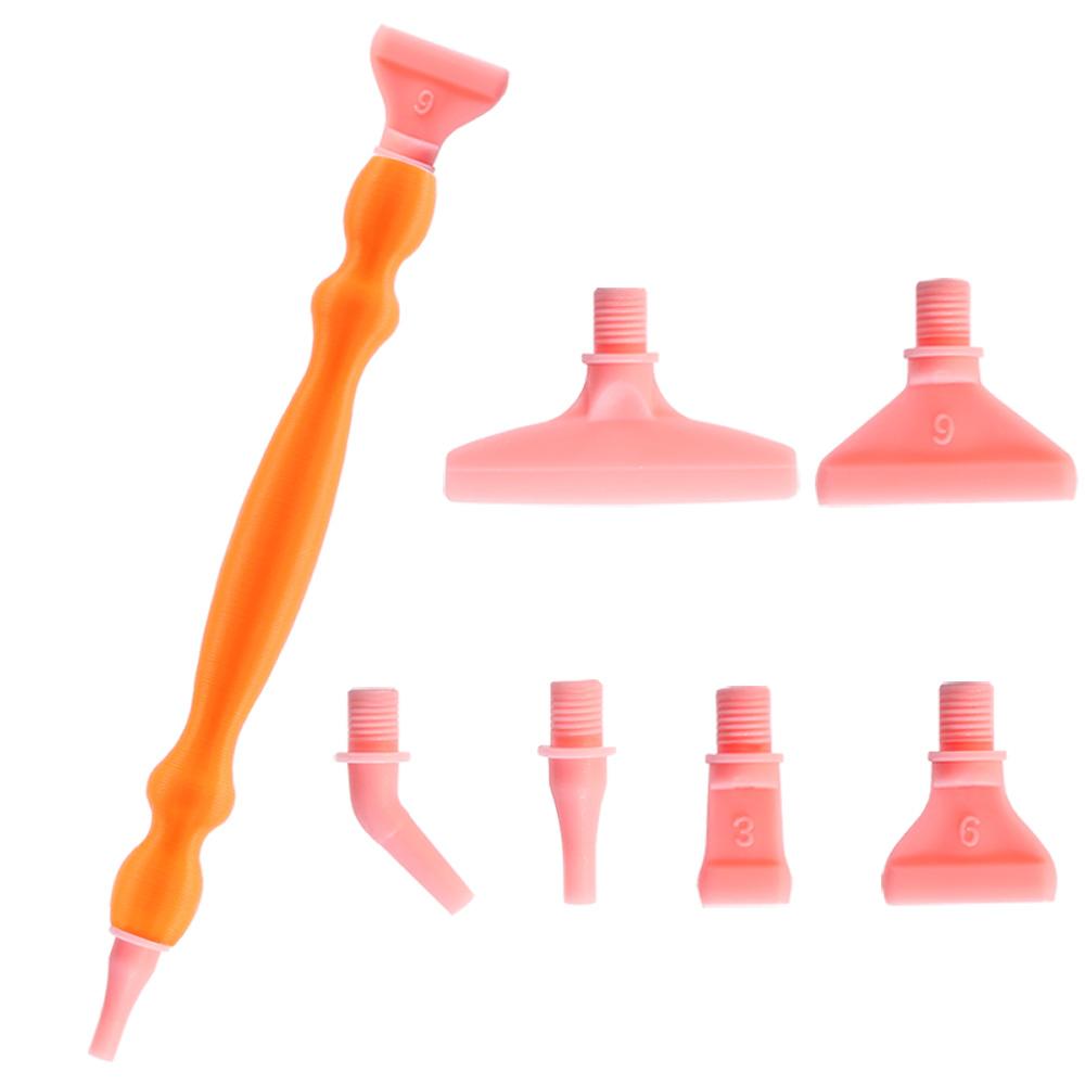 Diamond Art Pen Tools Diamond Painting Accessories with Screw Plastic Tip Diamond Painting Pen Drill Bead Dot Pens for Art Craft